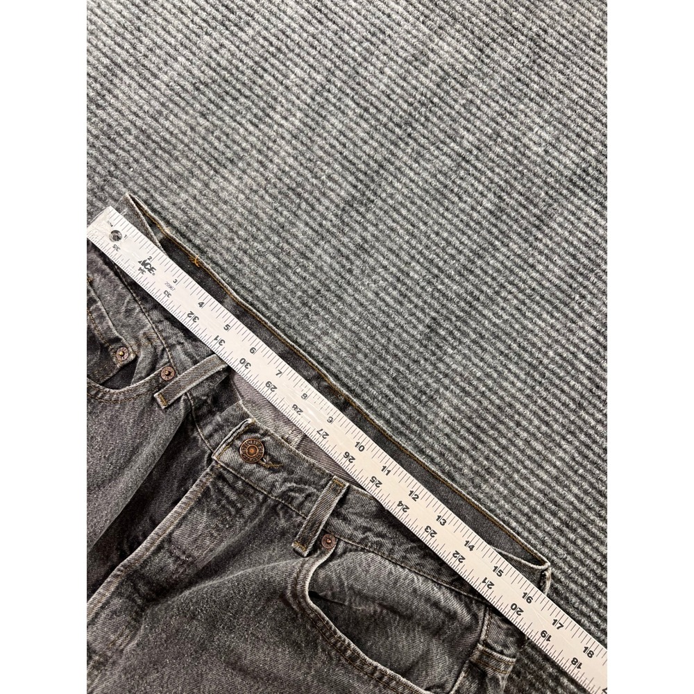 Levi's 501 Vintage 1994 Jeans Mens 36x36 Black Gray Button Fly USA Made Vintage - Picture 3 of 13